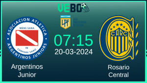 Soi kèo Argentinos Juniors vs Rosario Central 07:15 20/3/2024